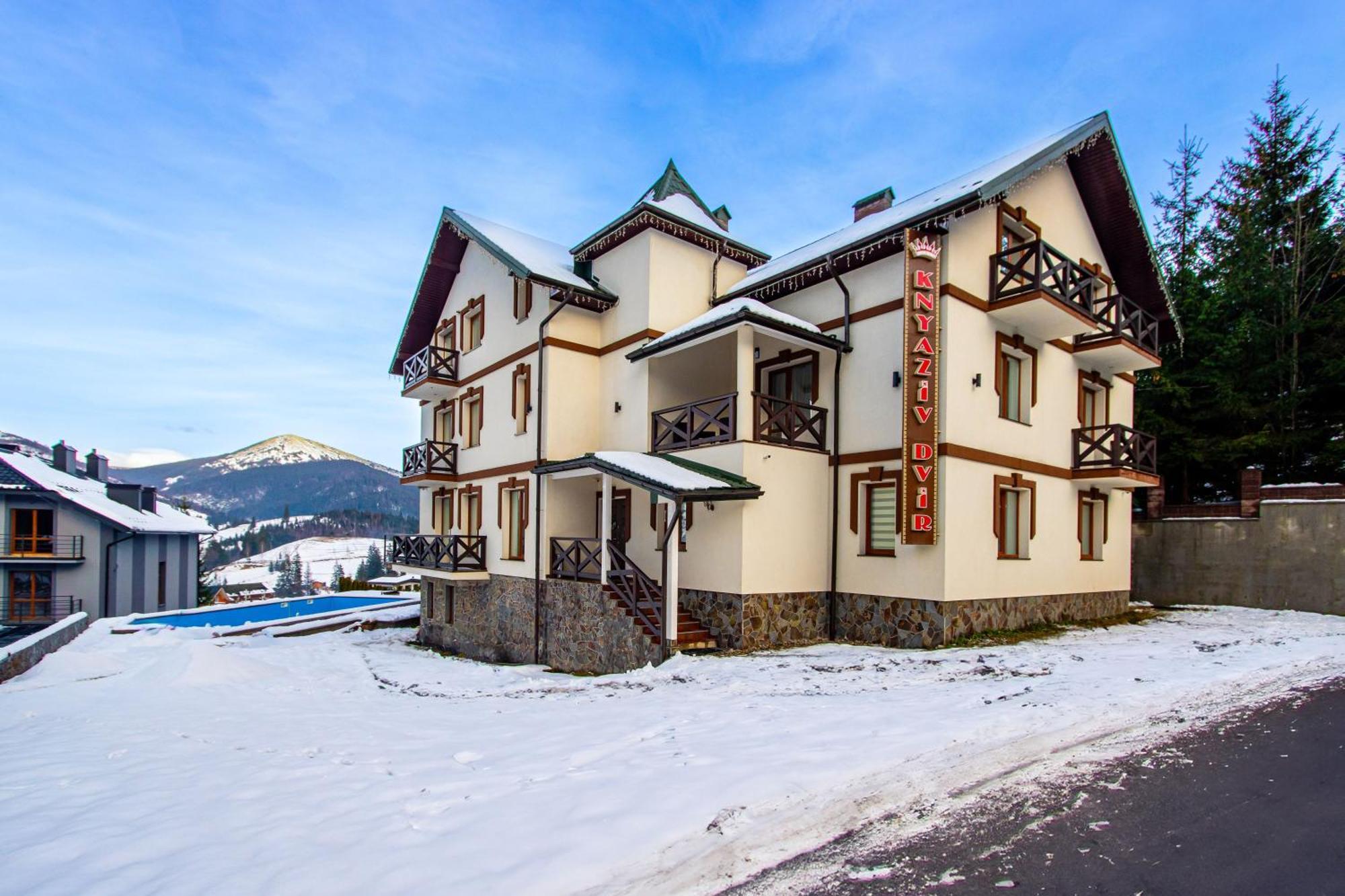 Князів Двір Hotel Bukovel Kültér fotó