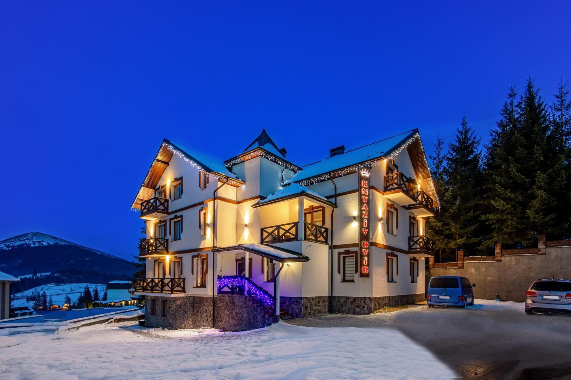 Князів Двір Hotel Bukovel Kültér fotó